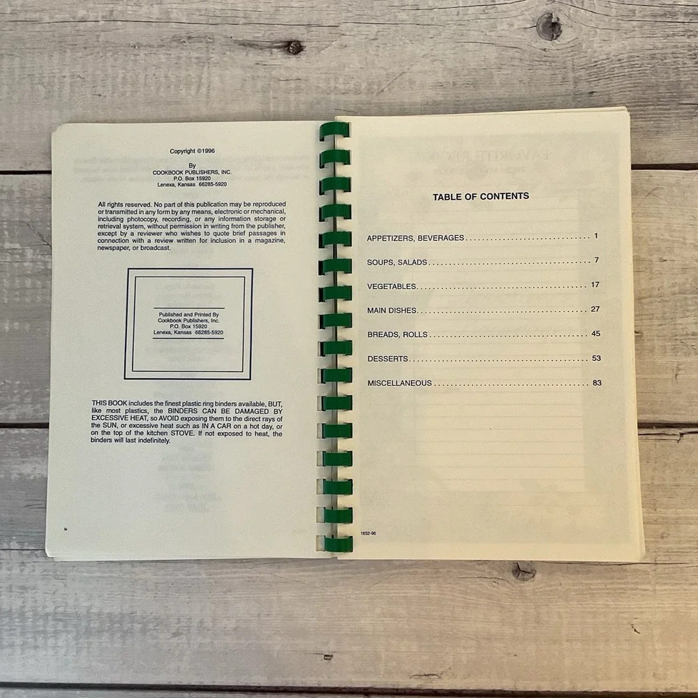 United Methodist‎ Church Cookbook Calumet Oklahoma 1996 Paperback